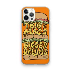 Big Macs Bigger Dreams: iPhone 12 Pro Max Transparant Hoesje