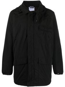 ASPESI manteau zippé à capuche - Noir