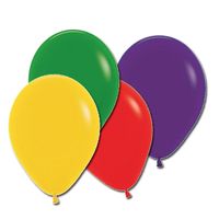 Latex Ballonnen Kleurenmix (12st) - thumbnail