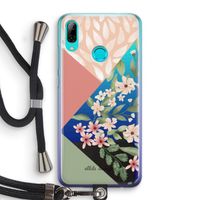 Sweet heaven geometrics: Huawei P Smart (2019) Transparant Hoesje met koord
