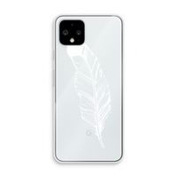 Pluim: Pixel 4 Transparant Hoesje