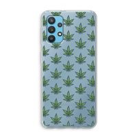 Weed: Samsung Galaxy A32 4G Transparant Hoesje