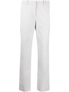 Emporio Armani pantalon droit à taille haute - Gris