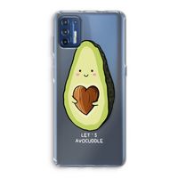 Avocuddle: Motorola Moto G9 Plus Transparant Hoesje Avocuddle: Motorola Moto G9 Plus Transparant Hoesje