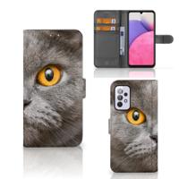 Telefoonhoesje | Met pasjeshouder | Samsung Galaxy A33 5G Britse Korthaar