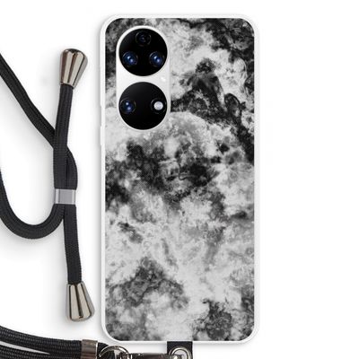 Onweer: Huawei P50 Transparant Hoesje met koord