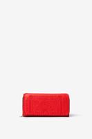 Langwerpige portemonnee met mandala's - RED - U