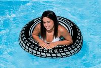 Intex Opblaasbare autoband - zwemband/zwemring - 91 cm   - - thumbnail