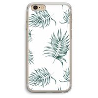Simple leaves: iPhone 6 Plus / 6S Plus Transparant Hoesje