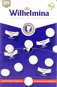 Wilhelmina Pepermunt Wilhelmina - Pepermunt 5 Gram 200 Stuks