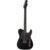 Fender Made in Japan Limited Hybrid II Telecaster Noir RW Satin Black elektrische gitaar met gigbag