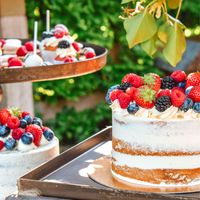 Rustieke Box: Cake & Sweets (25 personen)