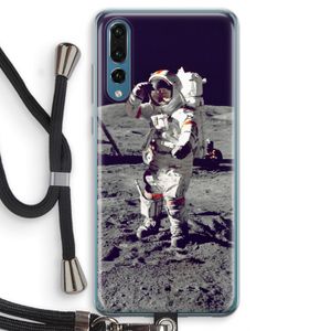 Spaceman: Huawei P20 Pro Transparant Hoesje met koord