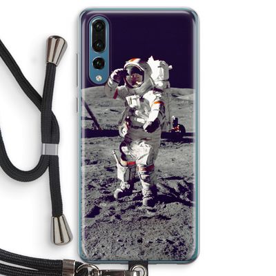 Spaceman: Huawei P20 Pro Transparant Hoesje met koord