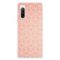 Sony Xperia 10 III TPU bumper Pattern Orange