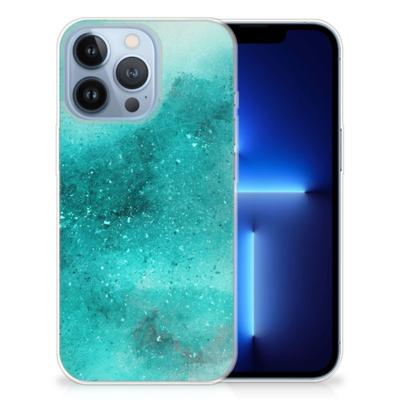 Smartphone hoesje Apple iPhone 13 Pro Painting Blue Smartphone hoesje Apple iPhone 13 Pro Painting Blue