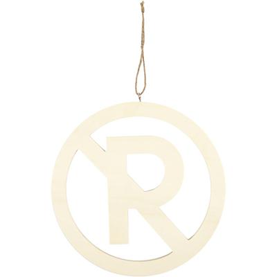 Creativ Company Schild, niet parkeren, afm 21,3 cm, dikte 0,9 cm, 1 stuk