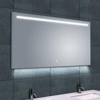 Wiesbaden Ambi One Dimbare LED Badkamerspiegel 120x60cm Condensvrij