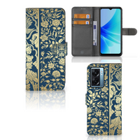 OPPO A77 5G | A57 5G Hoesje Beige Flowers