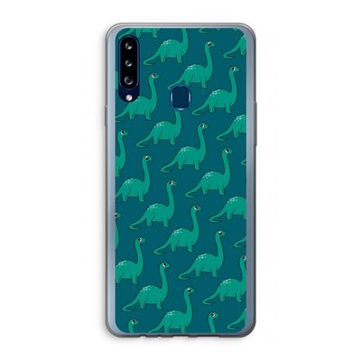 Diplodocus: Samsung Galaxy A20s Transparant Hoesje