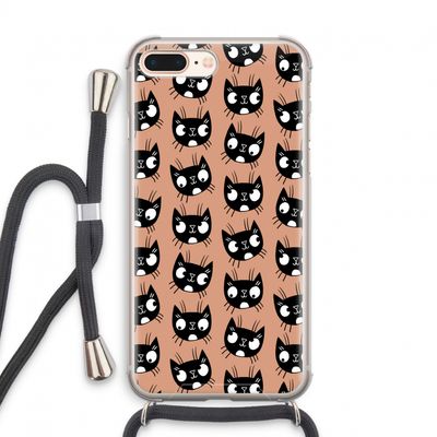 Kat: iPhone 7 PLUS Transparant Hoesje met koord