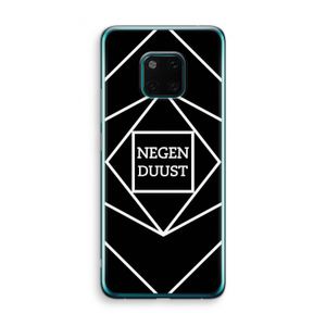 Negenduust geometrisch: Huawei Mate 20 Pro Transparant Hoesje