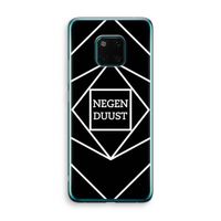 Negenduust geometrisch: Huawei Mate 20 Pro Transparant Hoesje