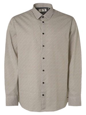 Shirt long sleeve all over printed bronze Shirt long sleeve all over printed bronze