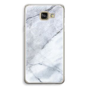 Witte marmer: Samsung Galaxy A5 (2016) Transparant Hoesje