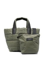 VeeCollective sac cabas matelassé à logo imprimé - Vert