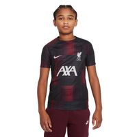 Nike Liverpool Pre-Match Trainingsshirt 2023-2024 Kids Rood Grijs - thumbnail