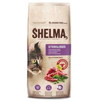 SHELMA Sterilised Beef - droog kattenvoer - 8kg