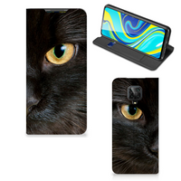 Xiaomi Redmi Note 9 Pro | 9S Hoesje maken Zwarte Kat - thumbnail