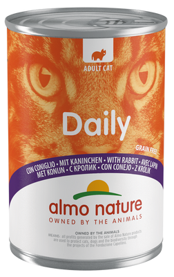Almo Nature Dailymenu kat konijn 400gr