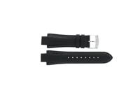 Horlogeband Jaguar J1200-1 / J1200-A / J1200-4 / J1200-C Leder Zwart 14mm