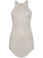 Rick Owens ribbed sleeveless top - Gris - thumbnail