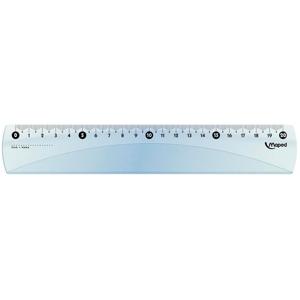 Liniaal Maped Essentials 20 cm transparant