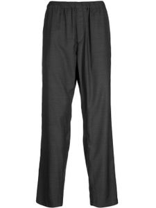 Undercover pantalon droit à taille élastiquée - Gris