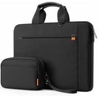 Inateck LB02014-15_BLACK laptoptas 40,6 cm (16 ) Aktetas Zwart