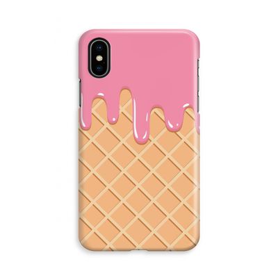 Ice cream: iPhone Xs Volledig Geprint Hoesje