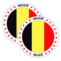 Bierviltjes Belgie - 50x stuks - landenthema - versiering - onderzetter