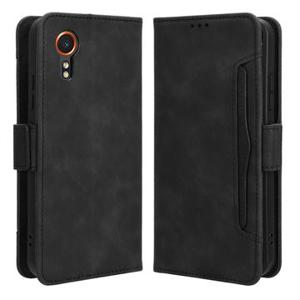 Samsung Galaxy Xcover7 Cardholder Series Portemonnee Hoesje - Zwart