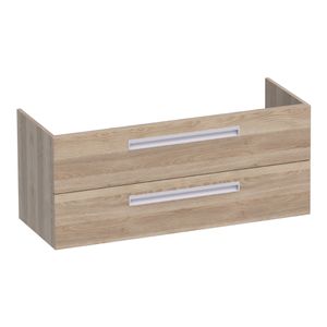 Sanituba IQ onderkast voor dubbele wastafel 120cm legno calore