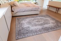 Louis de Poortere - 9107 Palazzo Da Mosto Contarini White - 80x150 cm Vintage Vloerkleed