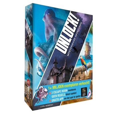 Asmodee unlock! 2 mysterieuze avonturen