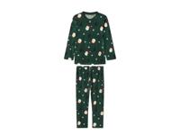 lupilu Velours kinder kerstpyjama (Groen, 122/128) lupilu Velours kinder kerstpyjama (Groen, 122/128)