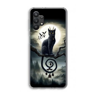 Moonlight Companions: Samsung Galaxy A32 5G Transparant Hoesje