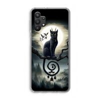 Moonlight Companions: Samsung Galaxy A32 5G Transparant Hoesje