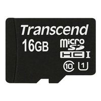 Transcend MicroSDHC-kaart UHS-1 TS16GUSDU1 - Klasse 10 - 16GB