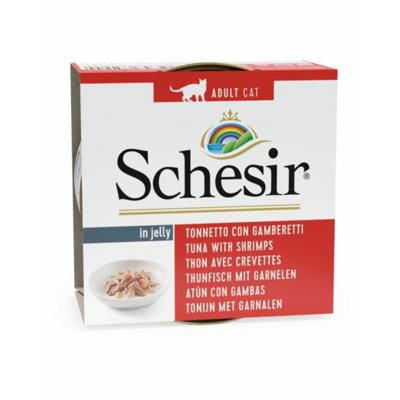 Can jelly tuna&prawns 85g - Malanico